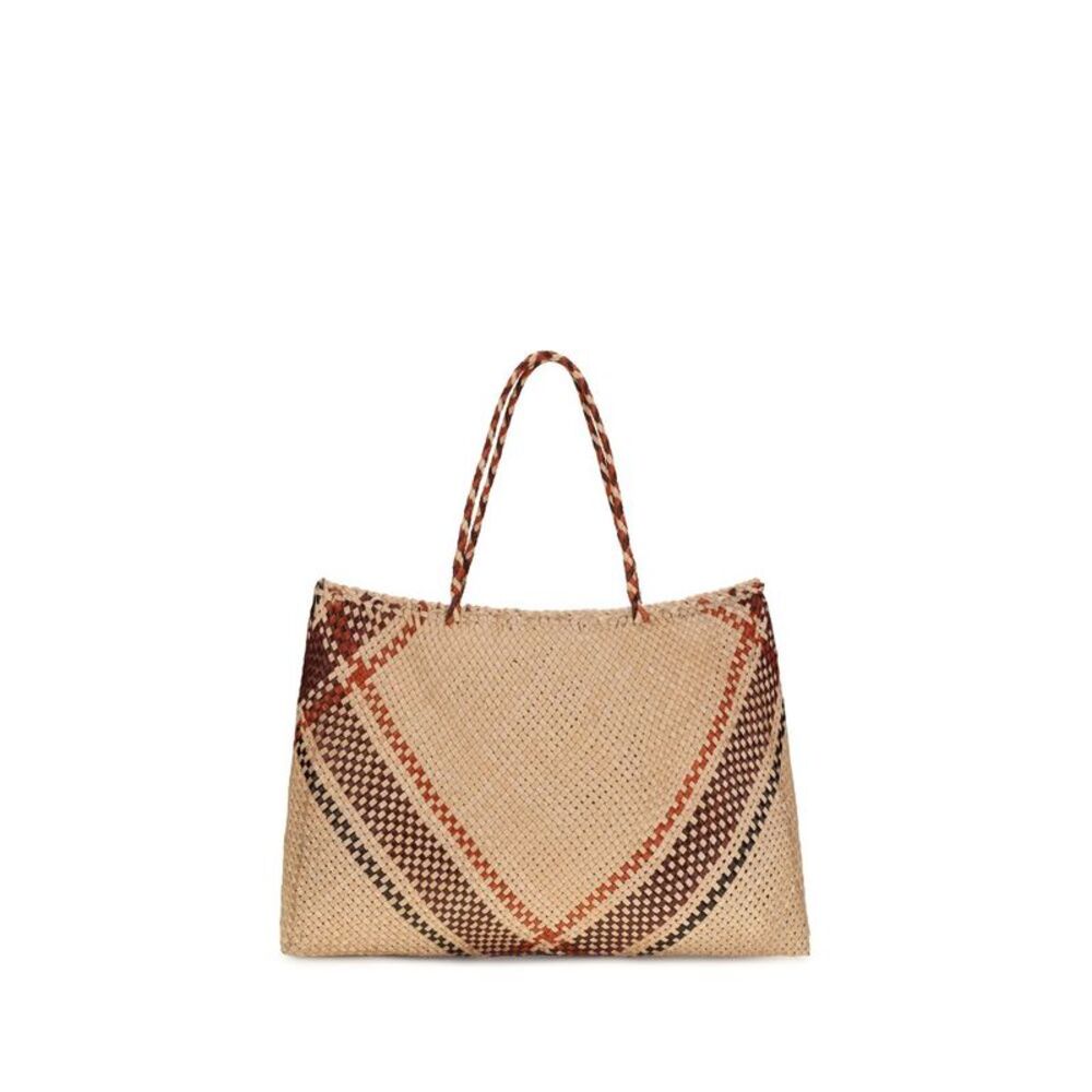 Dragon Diffusion Beige Goatskin Women's Handbag